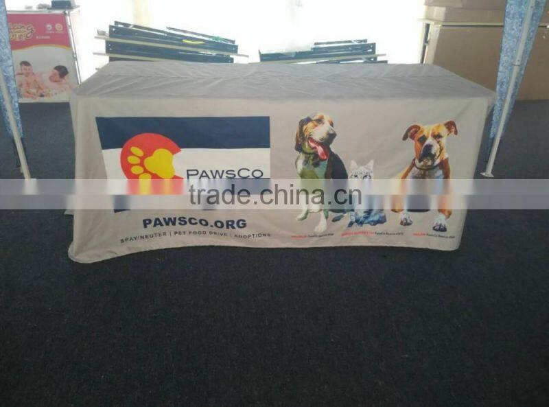 polyester tablecloth painting designs for outdoor display