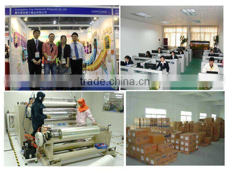 Newest Japanese high clear crystal screen protector for huawei Ascend D1 /Quad U9510