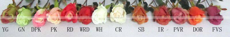artificial rose single stem YL479