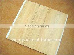 Wood color Pvc sheet for ceiling decoration