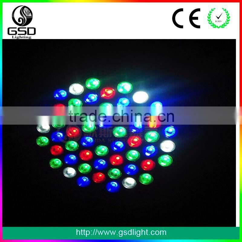 2016 New guangzhou equipment led 54pcs light
