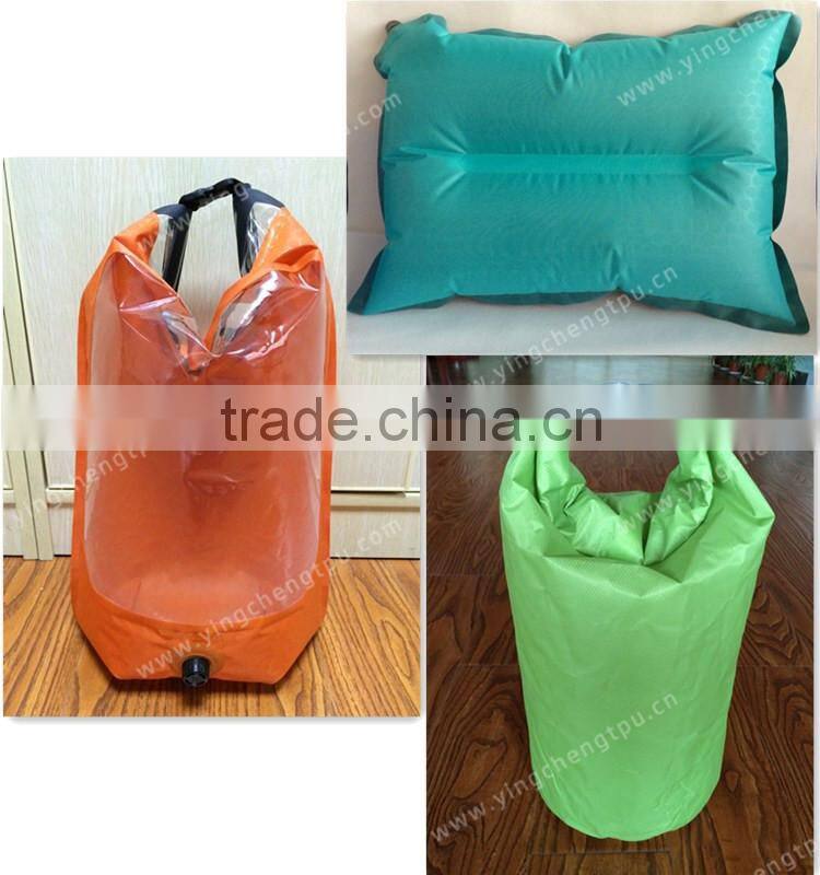 Lightweight Waterproof Fabric T63D Polyester Taffeta Bonded TPU Film with Water Repellent