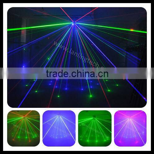 DJ Stage Lighting 72 x 50mW Green Magic Laser Ball