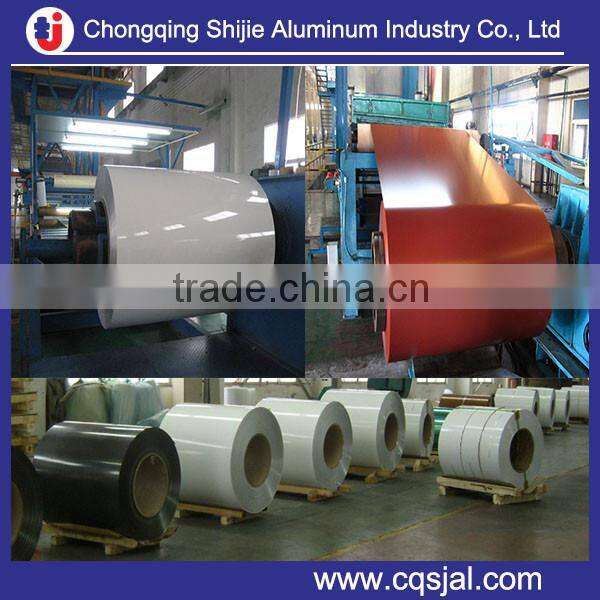 3005 alloy prepainted roller shutter aluminum coil 0.27 ~ 0.4mm thick