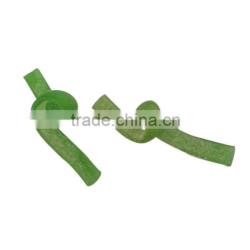 green apple flavours gelatin soft halal jelly candy