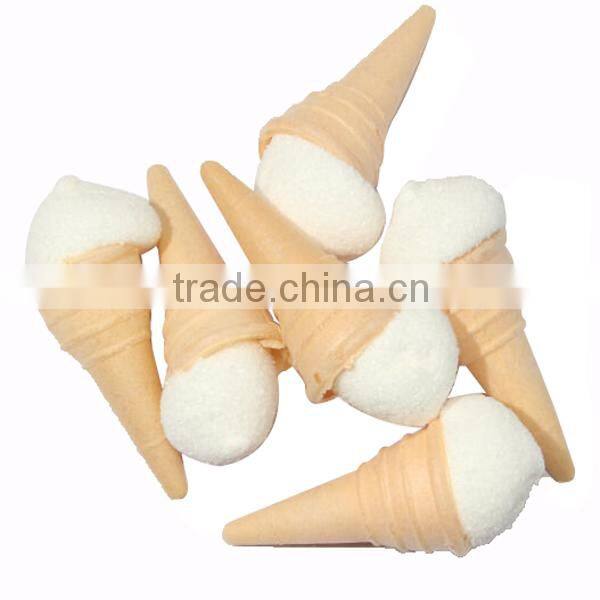 foam ice cream shaped jam filled marshmallow candy