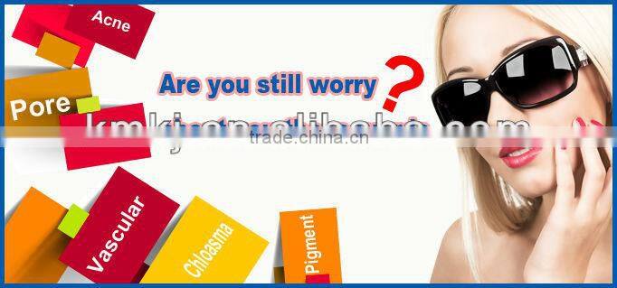 2016 New elight+ipl beauty machine with 9 sapphire filters ( CE,ISO,FDA TUV)