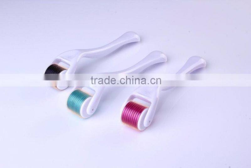 540 Titanium derma roller,skin roller, face roller Needles Derma Micro Needle Skin Roller Dermatology Therapy Microneedle