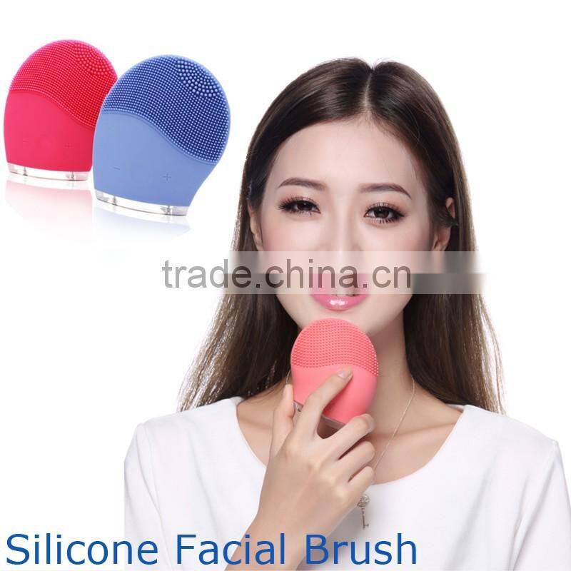100G Waterproof Electric Silicone Facial Cleansing Brush