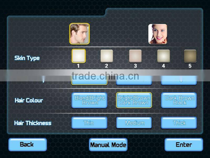 beauty salon machine hair removal portable e light ipl rf nd yag laser 4 in 1