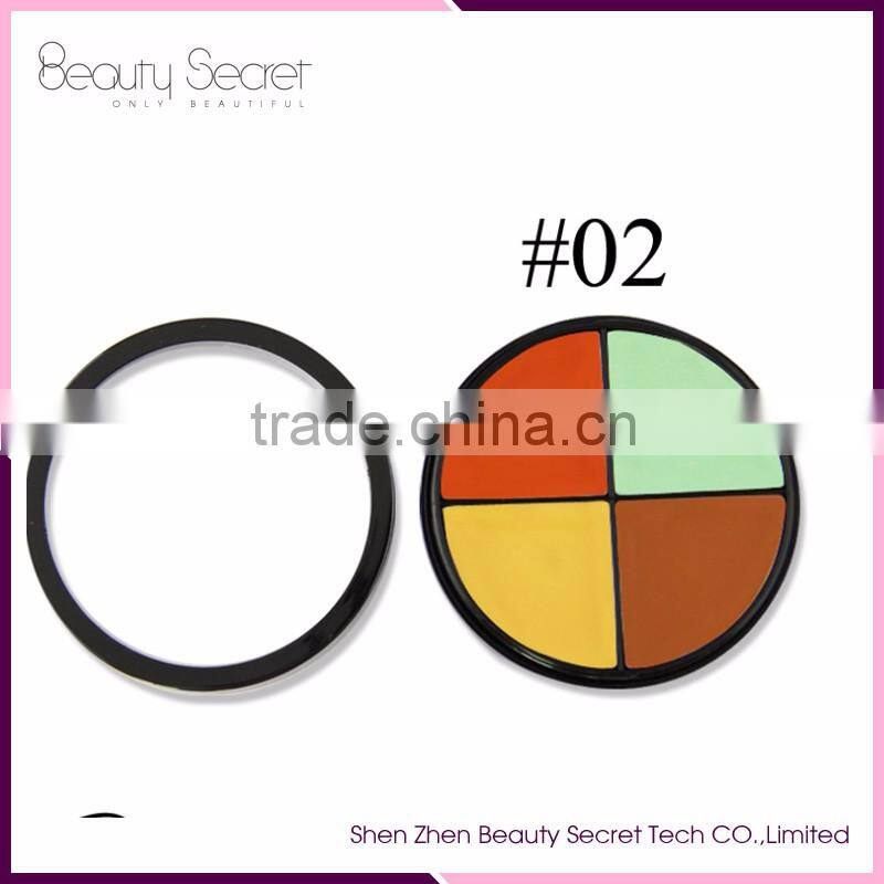 Anti Ultraviolet 4 Color Makeup Cosmetic Concealer Palette