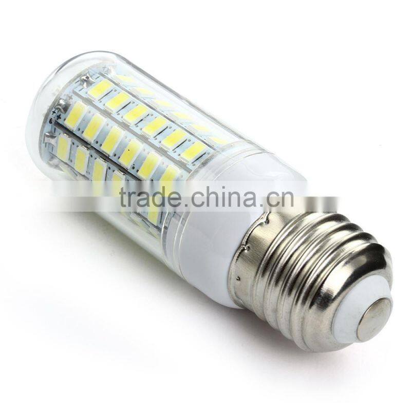 E27 10W 695730SMD 850-950LM 6000-6500K/3000-3500K White/Warm White Light LED Corn Bulb(AC220-240V)