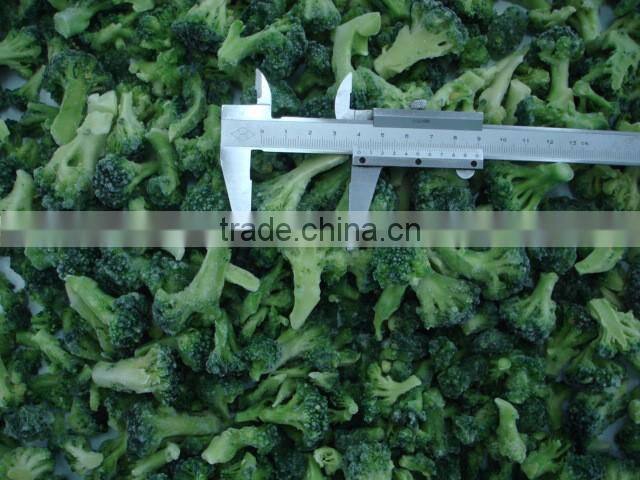New crop frozen broccoli