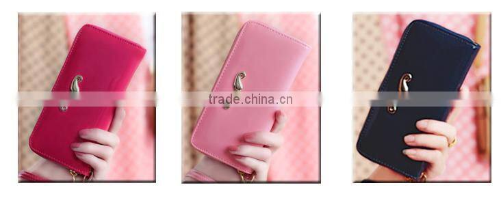 New Women's Wallets Brand High Quality Mustache Purse Clutch Wallets Lady Coin Purse Cards Holder Solid