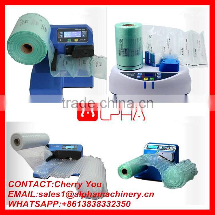 Air cushion packaging machine /air bag making machine for shipping express