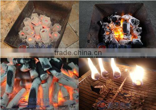 Latest Technology Peanut Shell Charcoal Rod Moulding Machine