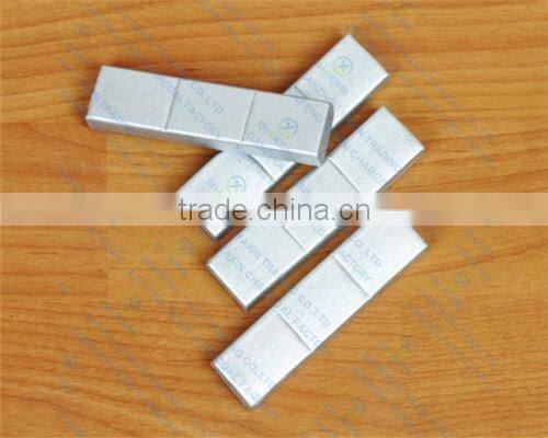 silver 9*2.5*1.2cm electronic shisha charcoal