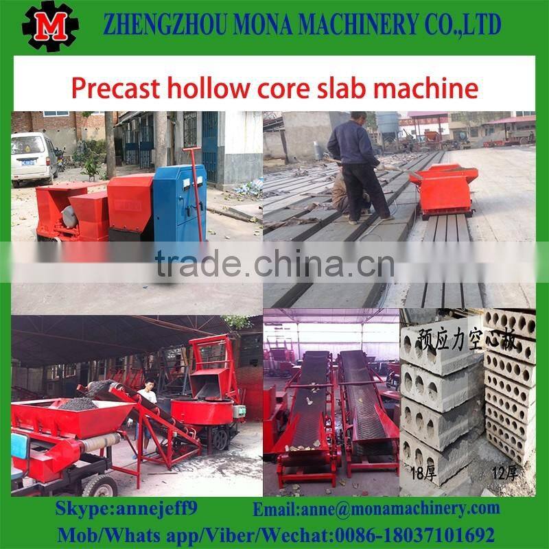 precast prestressed concrete hollow cored floor slab machine/wall slab machine