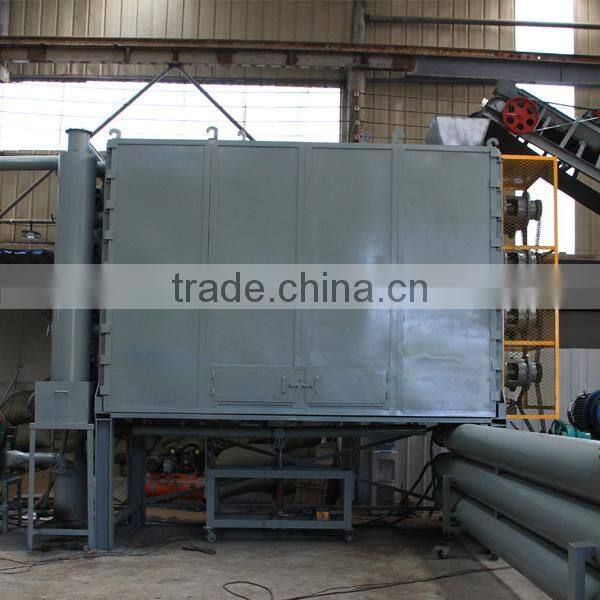 2015 new type! capacity 1.5T/H horizonal continuous carbonization furnace