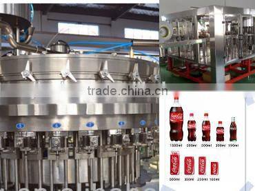 Small production line for carbonated soft drink beverage filling machine