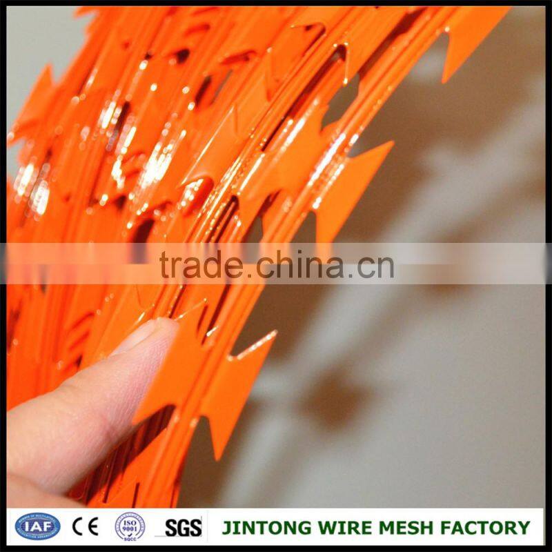 cbt-60 450mm coil diameter concertina razor barbed wires