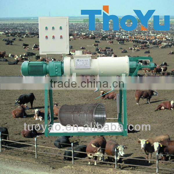 rapidly and efficiently screw dewatering machine disposal of slurry