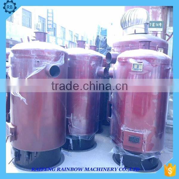 Hot air process coal stove for burning coal to process hot air