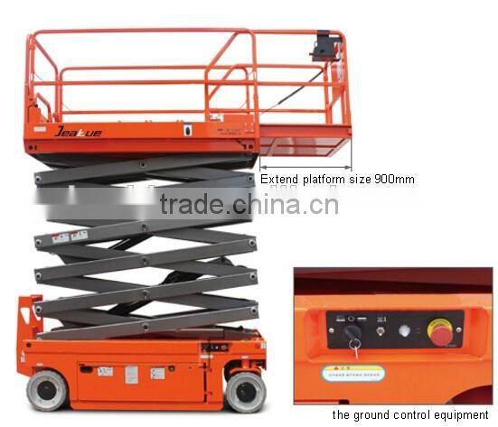 11m 12m Full electric sicssor elevated work platform