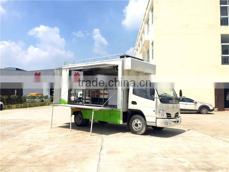 Dongfeng DFAC 4x2 fast food truck for sale