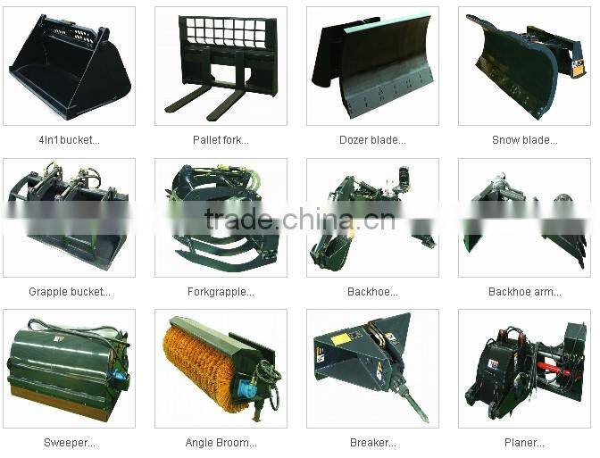 attachments of skid steer loader