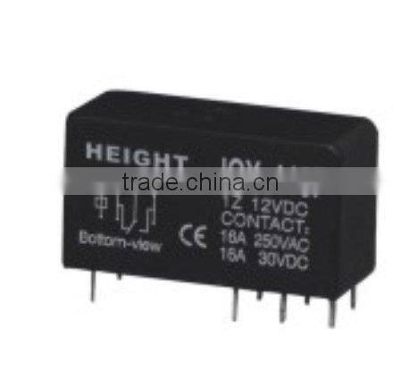 HEIGHT HOT SALE PCB relay /ELECTRICAL RELAY WITH HIGH QUALITY