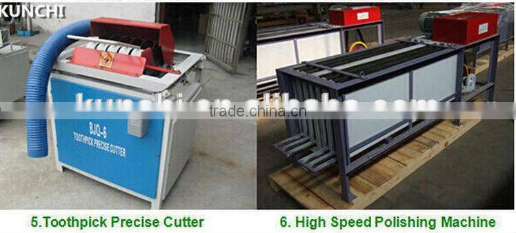 hot sale industrial professional wood/bamboo toothpick multifunctional blade sharpener machine by single set or whole line