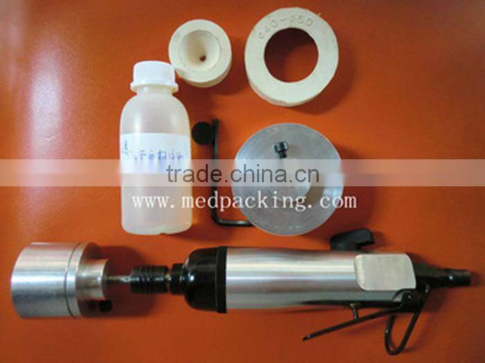 Hand held pneumatic capping Machine,easy operation manual capper,screw capping machine