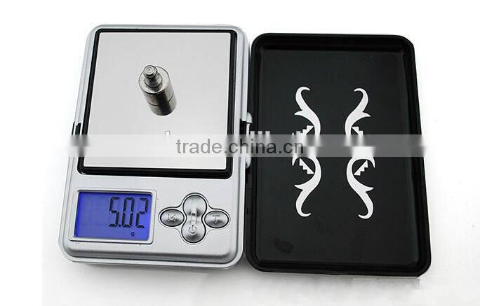 Diamond pocket jewelry scales
