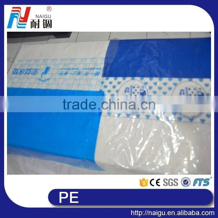 China NaiGu factory waterproof mattress protector of printed plastic bag