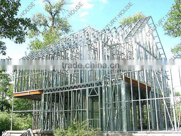 China manufacture easy assemble steel structure low cost modern prefab beach house