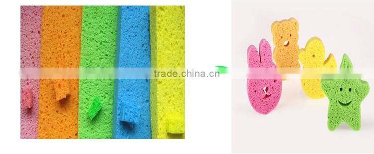 2016 High quality cartoon cellulose sponge, compressed cellulose sponge for cleaning