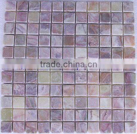 New design 2017 GREEN ONYX MOSAIC TILES COLLECTIONS