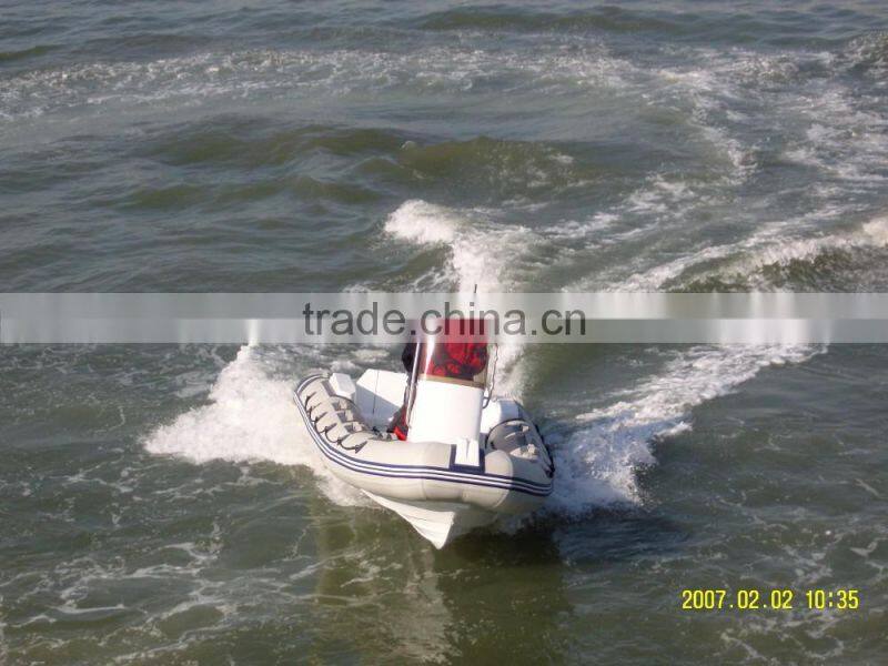 RILAXY 5.8m rigid hull inflatable boat with outboard motor for sale