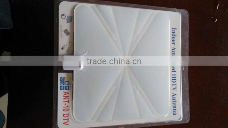 Newest Digital indoor tv Antenna with amplifier gain 25-30 db Hot Indoor tv antenna