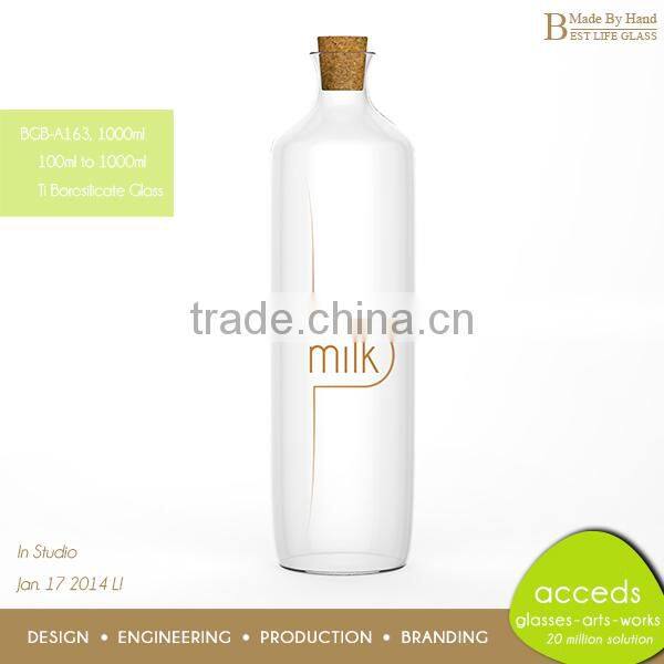 Juice Bottle Glass Water Bottle Glass Milk Bottle
