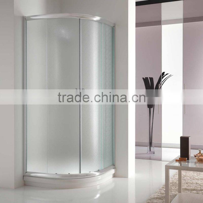 polished profile prefabricated small shower enclosures