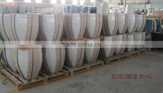 Vietnam fiberglass planter flower pot