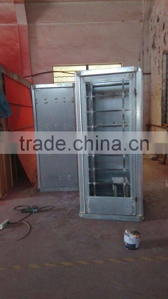 Freestanding metal public antique telephone booth for sale