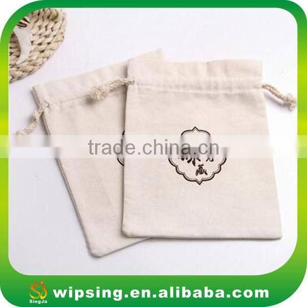 China Wholesale Cotton Drawstring Packing Bags, Cotton Souvenir Drawstring Bags