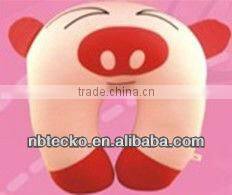 Elephant shape microbeads neck pillow