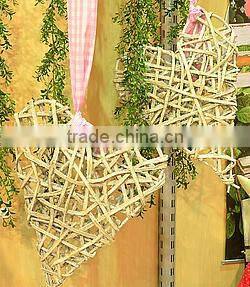 2013 wicker hanging heart for home&garden decration/Christmas craft