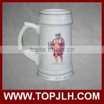 custom logo enjoy beer time personalized beer mug for promotion