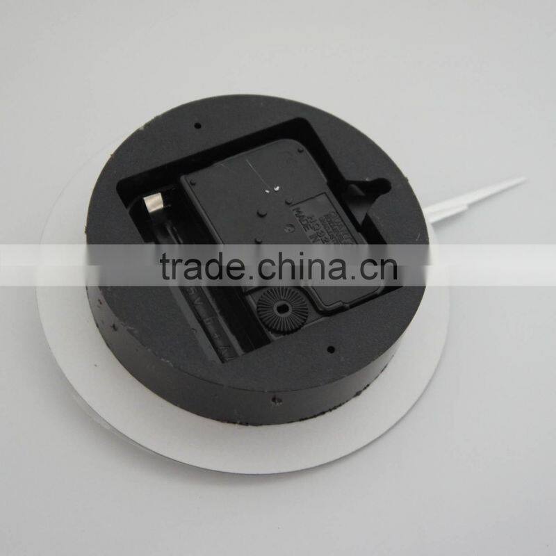 DIY 3D Flowers Mirror Sticker Wall Clock