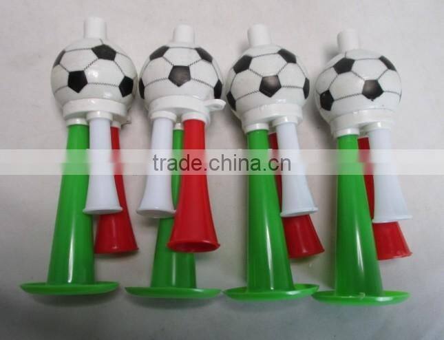 sports fans plastic cheering mini football horn